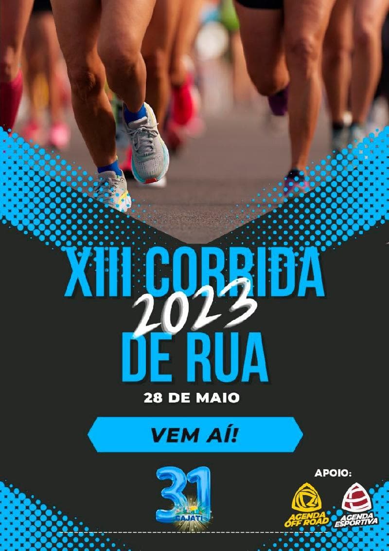 Imagem da etapa 13º Corrida de Rua de Cajati 2023