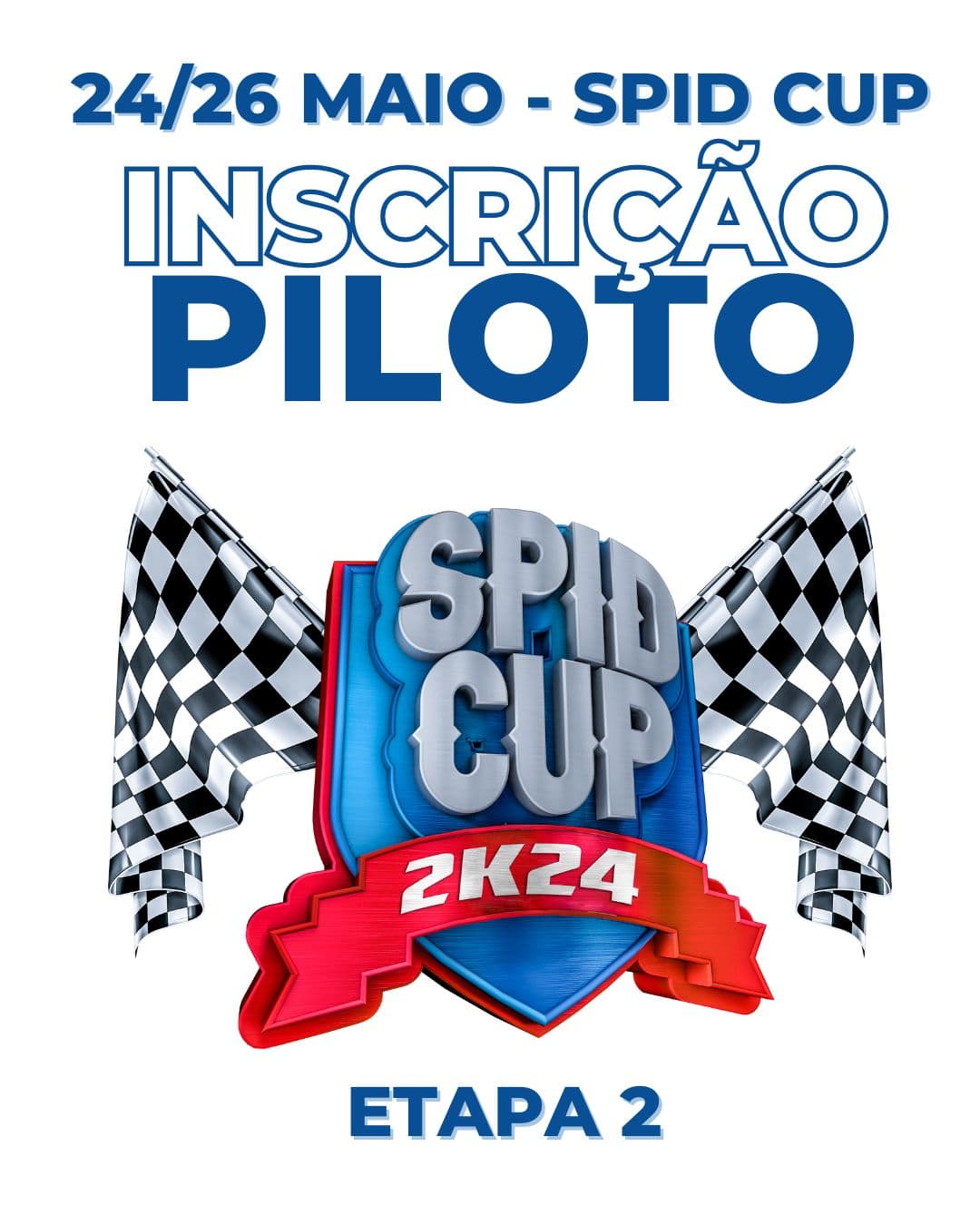Imagem da etapa INSCRIÇÃO PILOTOS - 2 etapa (finalizada)