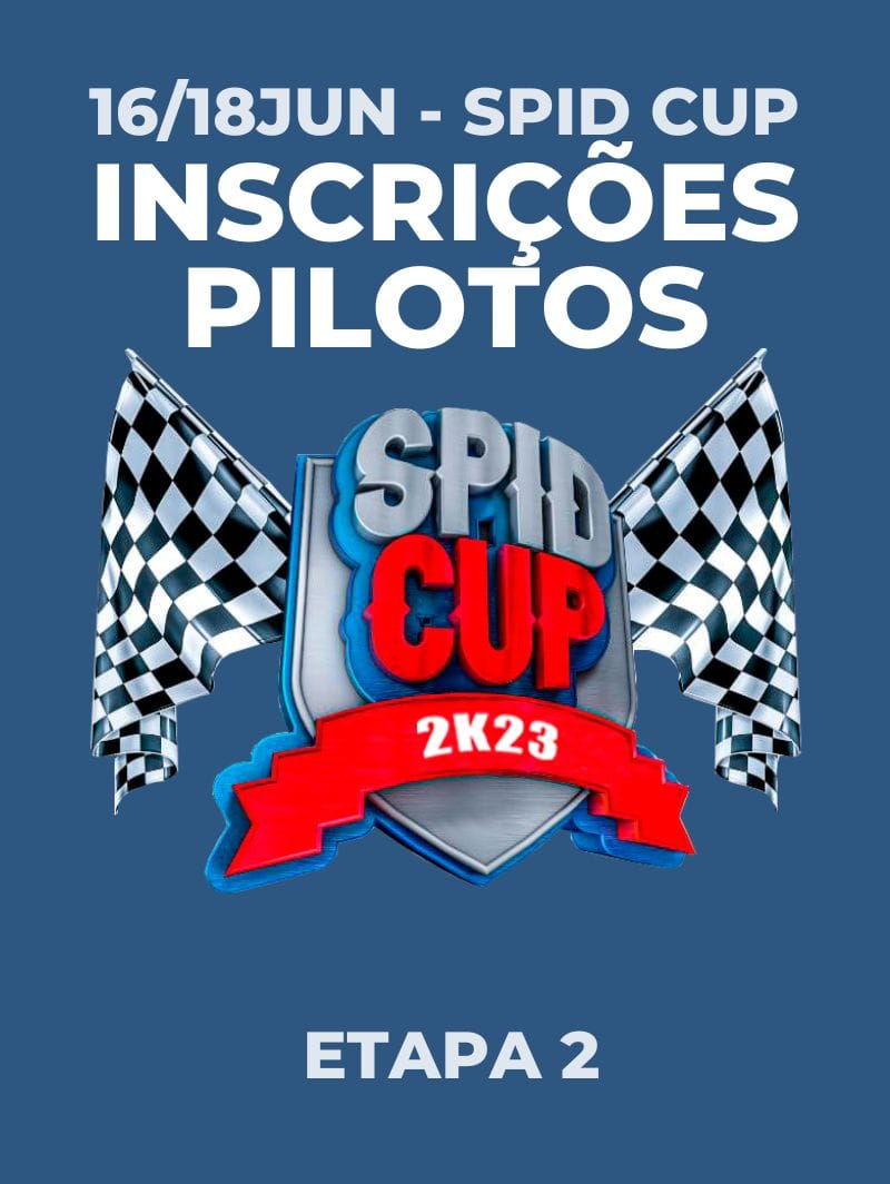 Imagem da etapa 2ª Etapa - SpidCup 2k23 - Pilotos