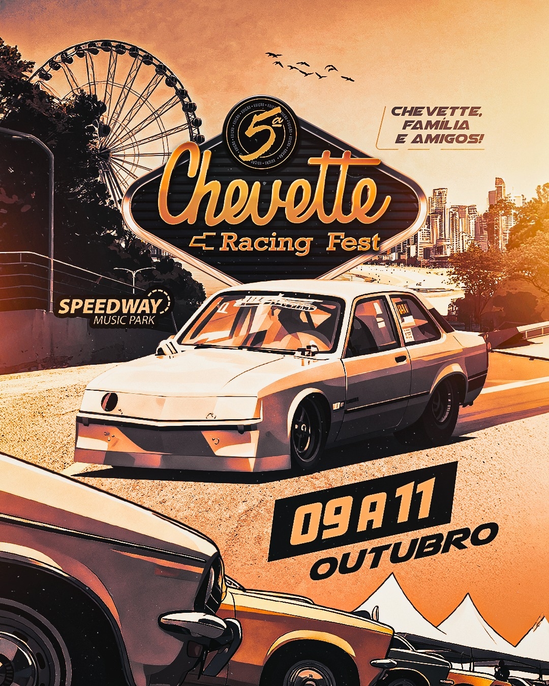 Banner 5º Chevette Racing Fest - Ingressos Visitantes