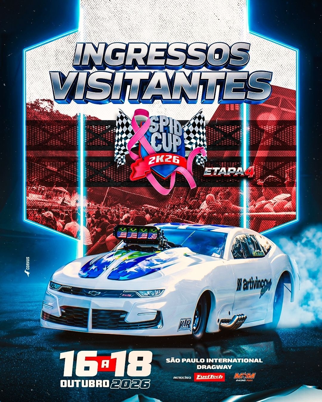 Banner ETAPA 4 / 16 a 18 de Outubro 2026 - Ingressos VISITANTES