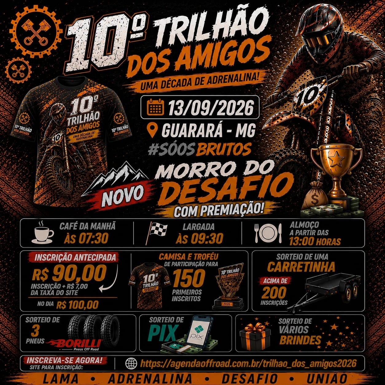Banner 10º TRILHÃO DOS AMIGOS